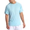 Head Men’s Overgrip Short Sleeve Crewneck T-Shirt, Standard Fit, Stretch Lightweight Material(Stratosphere)