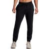 Head Men’s Precision Double Knit Jogger, Standard Fit, Stretch Midweight Material(Black)