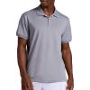 Head Men’s Rally Polo Shirt, Standard Fit, Stretch Midweight Material(Sleet)