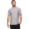 Head Men’s Score Hypertek T-Shirt, Standard Fit, Lightweight and Breathable, Hypertek Moisture-Wicking Technology(Sleet Heather)
