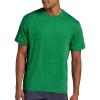 Head Men’s Short Sleeve Active Crewneck T-Shirt, Standard Fit, Midweight, Peached Stretch Material(Amazon Green Heather)