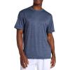 Head Men’s Short Sleeve Active Crewneck T-Shirt, Standard Fit, Midweight, Peached Stretch Material(Cool Grey Heather)
