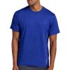 Head Men’s Short Sleeve Active Crewneck T-Shirt, Standard Fit, Midweight, Peached Stretch Material(Streak Heather)