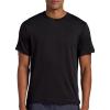 Head Men’s Top Fit Short Sleeve Crewneck T-Shirt, Standard Fit, Stretch Lightweight Material(Black)