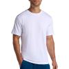 Head Men’s Top Fit Short Sleeve Crewneck T-Shirt, Standard Fit, Stretch Lightweight Material(Stark White)
