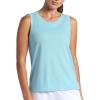 Head Women’s Backspin Tank Top, Slim Fit, Lightweight and Breathable Material(Aquatic)