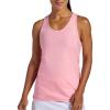Head Women’s Breakpoint Racerback Scoopneck Tank Top, Slim Fit, Stretch Lightweight Material(Peony Heather)