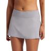Head Women’s Slice Skort, Standard Fit, 13” Inseam, Stretch Lightweight Fabric, Moisture-Wicking(Alloy)