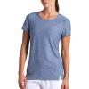 Head Women’s Teammate Crewneck T-Shirt, Slim Fit, Lightweight and Breathable Material(Medieval Blue Heather)