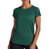 Head Women’s Victory Classic Short Sleeve Crewneck T-Shirt, Standard Fit, Stretch Lightweight Material(Trekking Green)