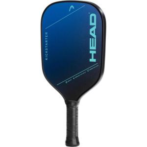 HEAD Kickstarter Pickleball Paddle – Beginner Friendly, Fiberglass Face, Elongated Shape, Blue(Blue)