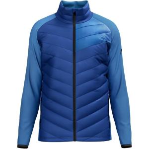 HEAD Men’s Dolomiti FZ Midlayer Jacket – PrimaLoft® ThermoPlume®, Hybrid Insulation, Stretch Comfort(Admiral French Blue)