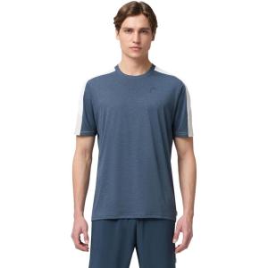 HEAD Men’s Play Tech T-Shirt – Lightweight Moisture-Wicking Athletic Tennis Shirt(Navy)