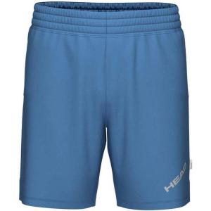 HEAD Men’s Pro Performance Tennis Shorts – 4-Way Stretch Woven Fabric with Moisture Wicking and Adjustable Waistband(Airforce Blue)