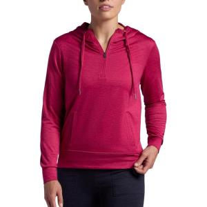 HEAD Women’s Alliance Hoodie, Relaxed Fit, Stretch Midweight Material, Moisture-wicking(Cherries Jubilee Heather)
