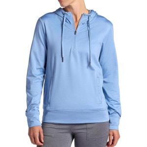 HEAD Women’s Alliance Hoodie, Relaxed Fit, Stretch Midweight Material, Moisture-wicking(Endless Sky Heather)