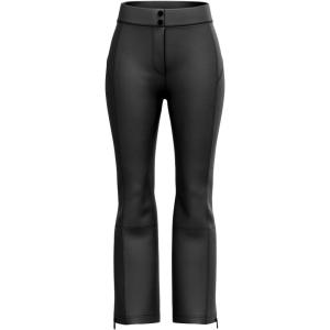 HEAD Women’s Performance Jet Pant – Softshell Ski Pant, 4-Way Stretch, High Waist Slim Fit, Snow Gaiters(Black)
