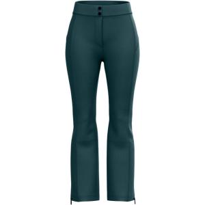 HEAD Women’s Performance Jet Pant – Softshell Ski Pant, 4-Way Stretch, High Waist Slim Fit, Snow Gaiters(Dark Teal)
