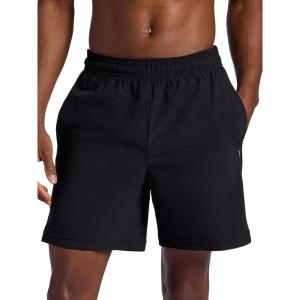 Head Men’s Crosscourt Short, Standard Fit, 7” Inseam, Stretch Lightweight Material, Moisture-Wicking(Black)