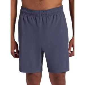 Head Men’s Crosscourt Short, Standard Fit, 7” Inseam, Stretch Lightweight Material, Moisture-Wicking(Cool Grey)