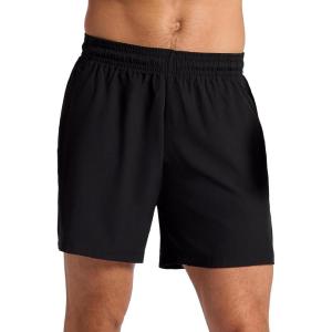 Head Men’s Endurance Short, Standard Fit, 5” Inseam, Lightweight Stretch Moisture-Wicking Material(Black)