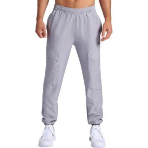 Head Men’s Grand Cargo Pant, Slim Fit, Stretch Lightweight Material, Moisture-Wicking(Sleet)
