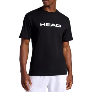 Head Men’s Graphic Crewneck T-Shirt, Standard Fit, Soft Cotton-Polyester Jersey Material(Black)