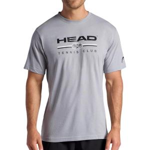 Head Men’s Graphic Crewneck T-Shirt, Standard Fit, Soft Midweight Cotton-Polyester Material(Sleet-tennis Club)