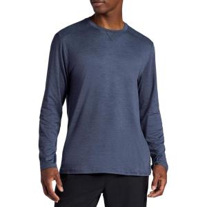 Head Men’s Guard Long Sleeve Crewneck Top, Relaxed Fit, Stretch Midweight Material(Cool Grey Heather)