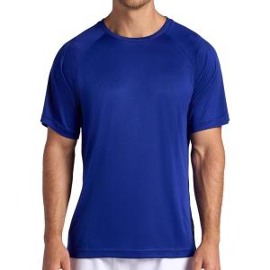 Head Men’s Overgrip Short Sleeve Crewneck T-Shirt, Standard Fit, Stretch Lightweight Material(Streak)