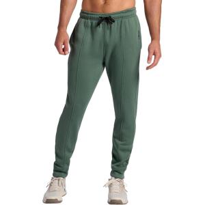 Head Men’s Precision Jogger, Standard Fit, Heavyweight Fleece Material(Duck Green)