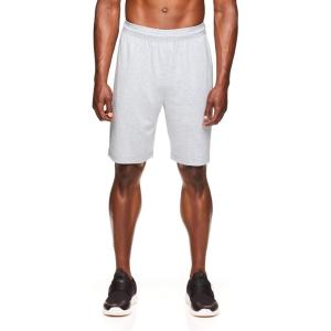 Head Men’s Quality Jacquard Short, Standard Fit, 9” Inseam, Lightweight and Breathable(Sleet Heather)