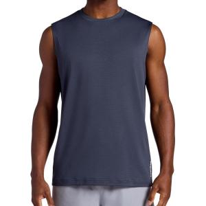 Head Men’s Sideline Sleeveless Crewneck Tank Top, Standard Fit, Stretch Lightweight Material(Cool Grey)