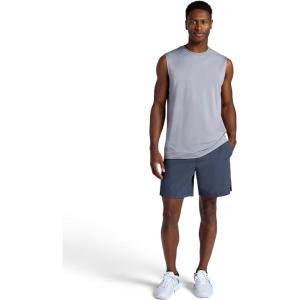 Head Men’s Sideline Sleeveless Crewneck Tank Top, Standard Fit, Stretch Lightweight Material(Sleet)
