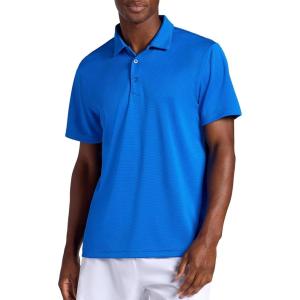 Head Men’s Skill Jacquard Polo, Standard Fit, Lightweight and Breathable(Supreme Blue Heather)