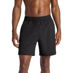 Head Men’s Slice Short, Standard Fit, 7” Inseam, Stretch Lightweight Material(Black)
