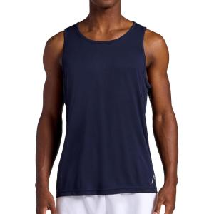 Head Men’s Spin Serve Hypertek Scoopneck Tanktop, Standard Fit, Lightweight and Breathable(Navy)