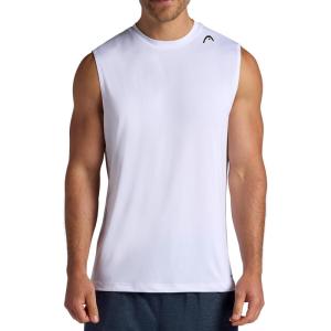 Head Men’s The Back-Court Hypertek Performance Top(Stark White)