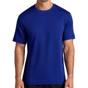 Head Men’s Top Fit Short Sleeve Crewneck T-Shirt, Standard Fit, Stretch Lightweight Material(Streak)