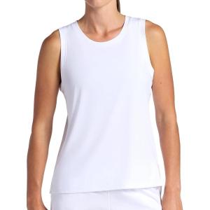 Head Women’s Backspin Tank Top, Slim Fit, Lightweight and Breathable Material(Stark White)