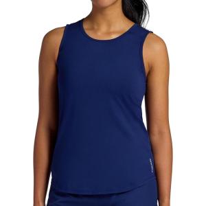 Head Women’s Breakpoint Racerback Scoopneck Tank Top, Slim Fit, Stretch Lightweight Material(Medieval Blue)