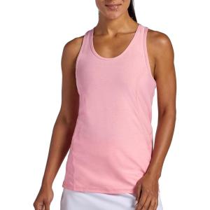 Head Women’s Breakpoint Racerback Scoopneck Tank Top, Slim Fit, Stretch Lightweight Material(Peony Heather)