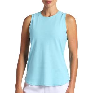 Head Women’s Shadow Stripe Tank Top, Slim Fit, Stretch Lightweight Material(Aquatic)