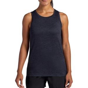 Head Women’s Victory Marled Tank Top, Relaxed Fit, Stretch Lightweight Material(Black Heather)