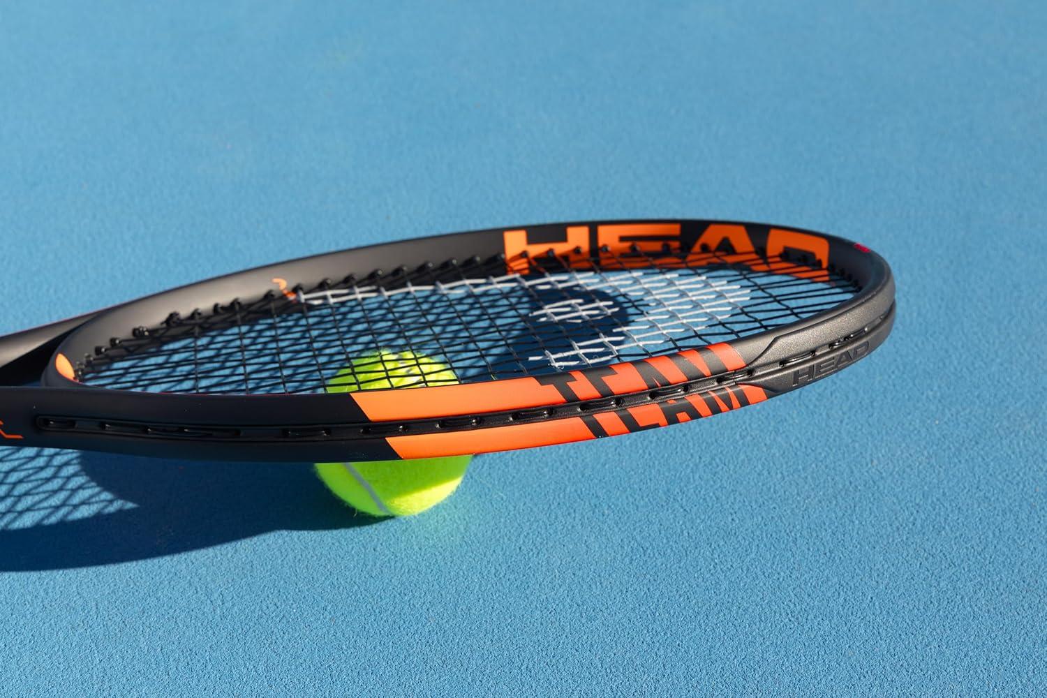imageHEAD IG Challenge Team Tennis Racquet PreStrung 100 sq in Head Lightweight Power amp Spin