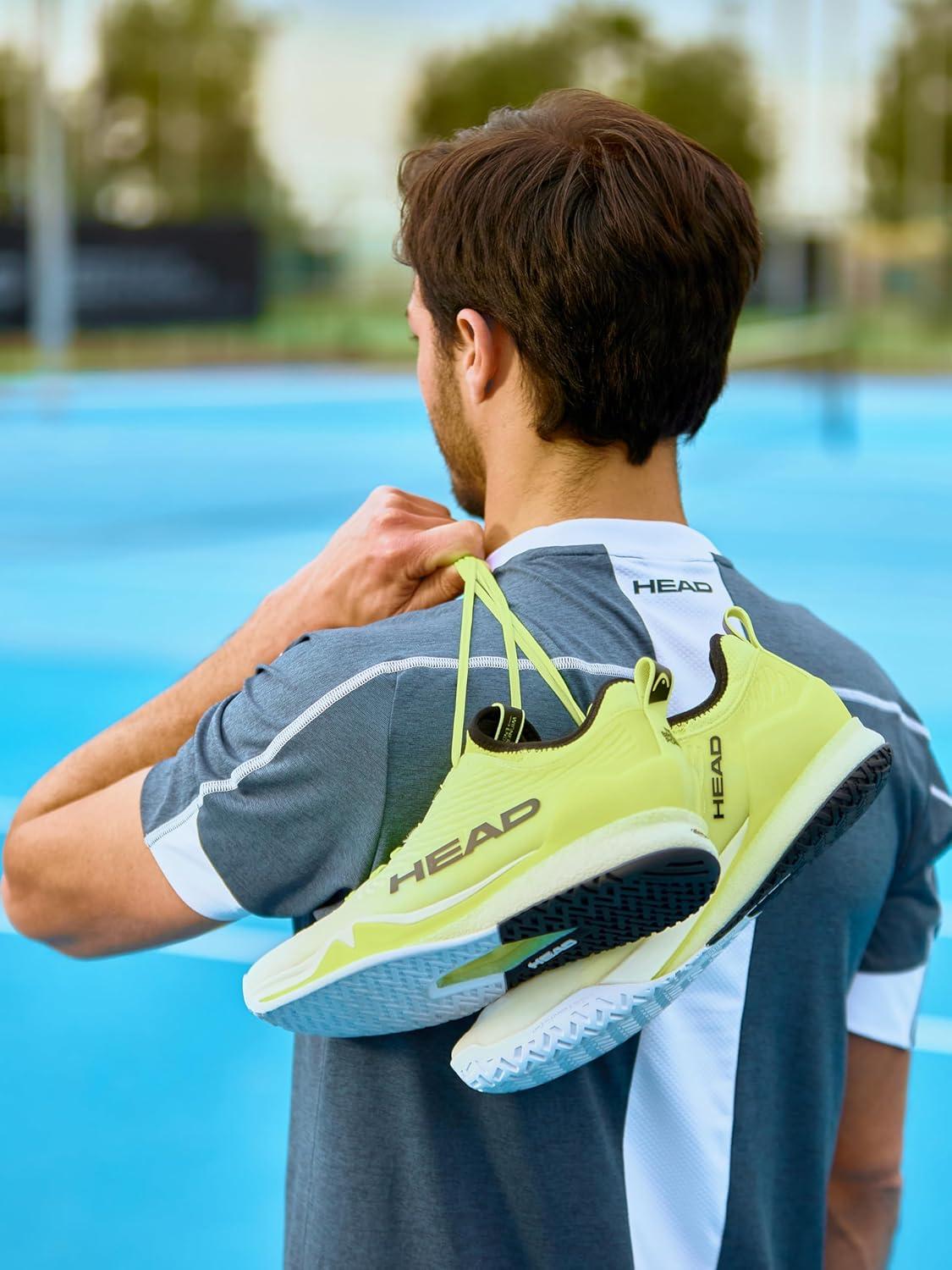 imageHEAD Mens Endure Pro Tennis Shoe Stable Fast Durable All Court PerformanceWhiteYellow