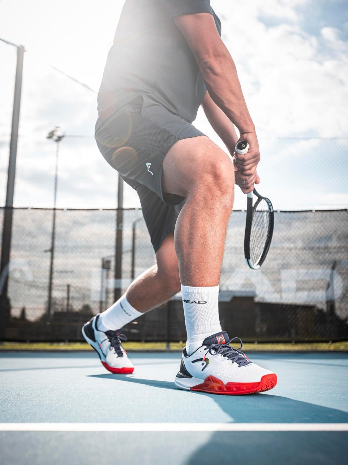 imageHEAD Mens Revolt Pro 50 Tennis Shoe Lightweight Breathable AllCourt Stability PerformanceWhiteNavy
