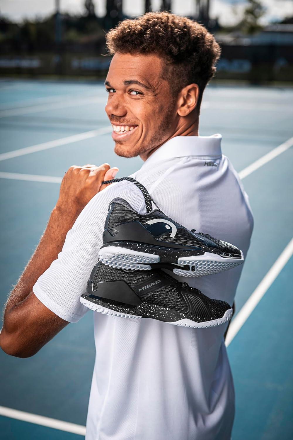 imageHEAD Mens Sprint Pro 40 SF Tennis ShoeBlackWhite