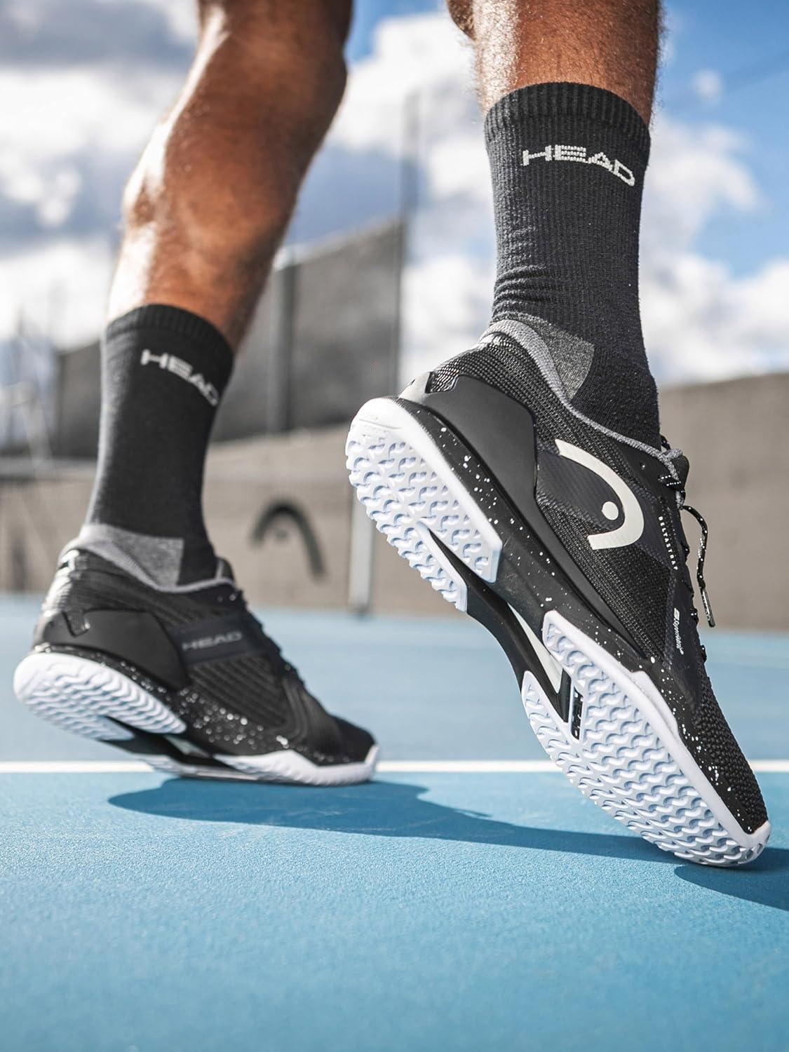 imageHEAD Mens Sprint Pro 40 SF Tennis ShoeBlackWhite