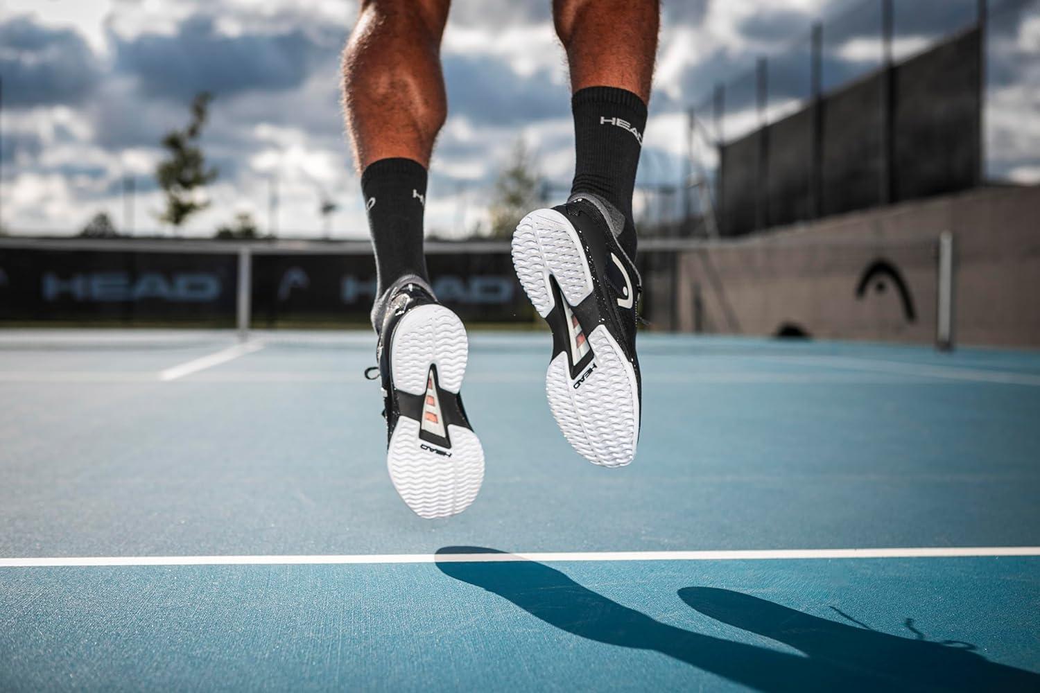 imageHEAD Mens Sprint Pro 40 SF Tennis ShoeBlackWhite